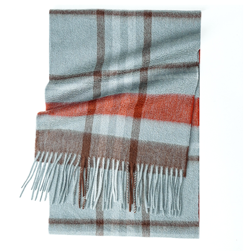100 % Kaschmir-Schal, kariert, – Muffler Men Wool Bewertung und Preis
