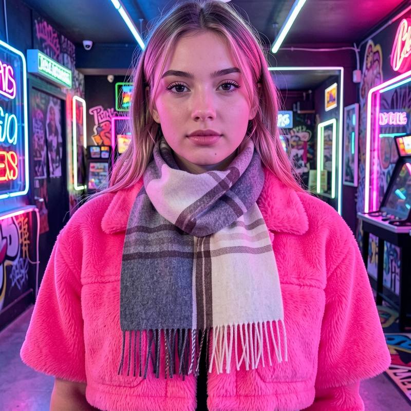 Halswärmer, verdickt, mit Mela – Infinity Scarf Knit Bewertung und Preis